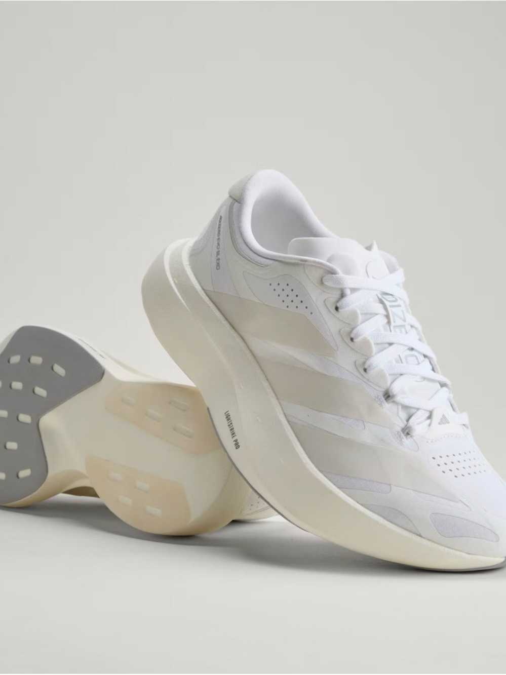 adidas Women's White Runner Foam Athletic Sneakers